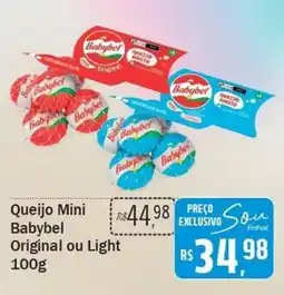 Festval Queijo Mini Babybel Original ou Light oferta