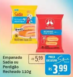 Festval Empanado Sadia ou Perdigão Recheado oferta