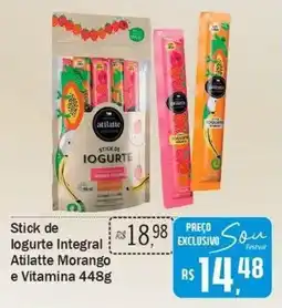 Festval Stick de iogurte integral atilatte morango e vitamina oferta