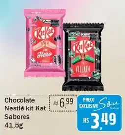 Festval Chocolate Nestlé kit Kat Sabores oferta