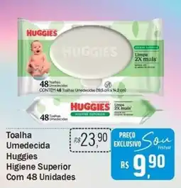 Festval Toalha Umedecida Huggies Higiene Superior oferta