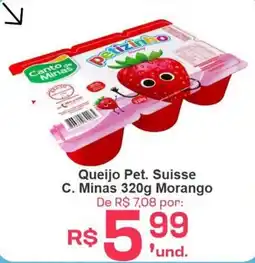 Cocipa Queijo Pet. Suisse C. Minas Morango oferta
