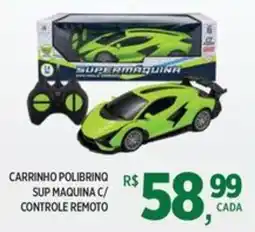 DB Supermercados Carrinho polibrinqu sup maquina c/ controle remoto oferta