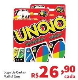 Macromix Atacado Jogo de Cartas Mattel Uno oferta