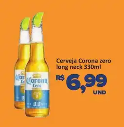 Paulistão Supermercados Cerveja Corona zero long neck oferta