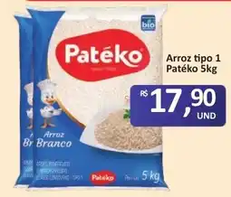 Paulistão Supermercados Arroz tipo 1 Patéko oferta