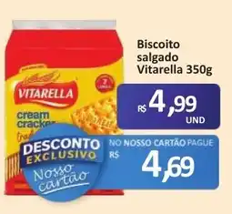 Paulistão Supermercados Biscoito salgado vitarella oferta