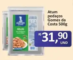 Paulistão Supermercados Atum pedaços Gomes da Costa oferta