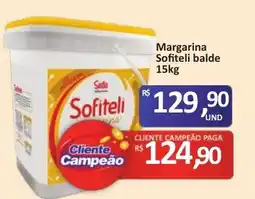 Paulistão Supermercados Margarina sofiteli balde oferta