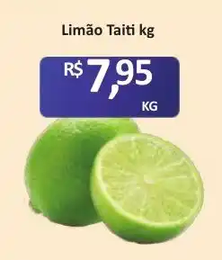 Paulistão Supermercados Limão Taiti kg oferta