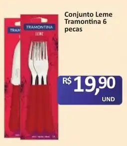 Paulistão Supermercados Conjunto leme tramontina 6 pecas oferta