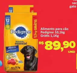 Paulistão Supermercados Alimento para cão Pedigree oferta