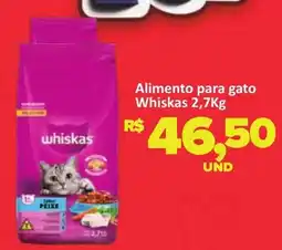 Paulistão Supermercados Alimento para gato Whiskas oferta