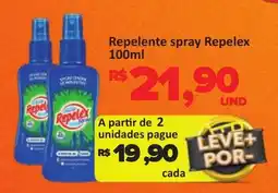 Paulistão Supermercados Repelente spray repelex oferta