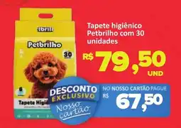 Paulistão Supermercados Tapete higiênico petbrilho oferta