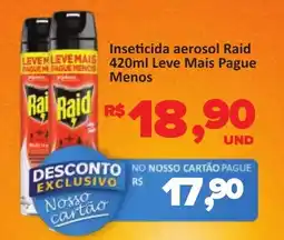 Paulistão Supermercados Inseticida aerosol raid oferta