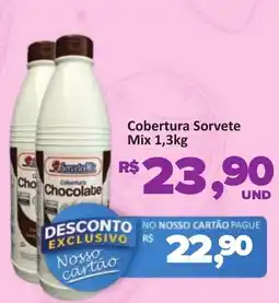 Paulistão Supermercados Cobertura Sorvete Mix oferta
