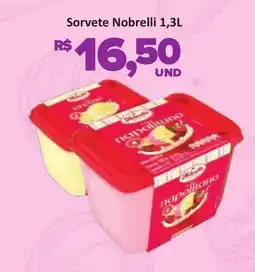 Paulistão Supermercados Sorvete Nobrelli oferta