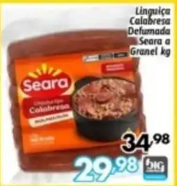 Supermercados Big Compra Linguiça Calabresa Defumada oferta