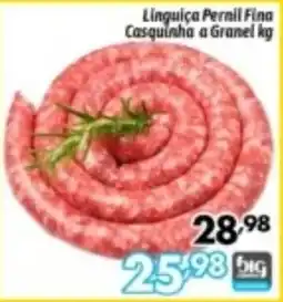 Supermercados Big Compra Linguiça Pernil Fina Casquinha a Granel kg oferta