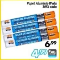 Supermercados Big Compra Folha de alumínio oferta