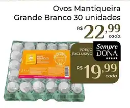 Dona de Casa Ovos Mantiqueira Grande Branco oferta