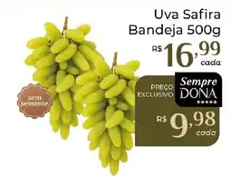 Dona de Casa Uva safira oferta