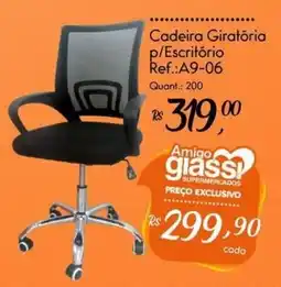Giassi Supermercados Cadeira Giratória p/ Escritório oferta