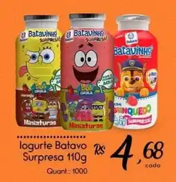 Giassi Supermercados logurte batavo surpresa oferta
