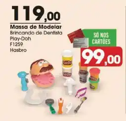 Zaffari Massa de Modelar Brincando de Dentista Play-Doh oferta