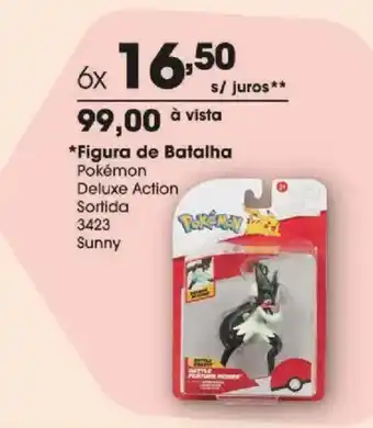 Zaffari Figura de Batalha Pokemon Deluxe Action Sortida oferta