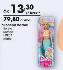 Zaffari Boneca barbie sereia sortida oferta