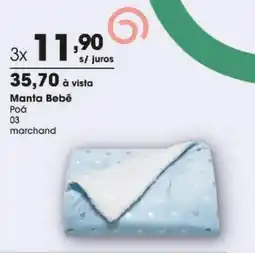 Zaffari Manta Bebê oferta