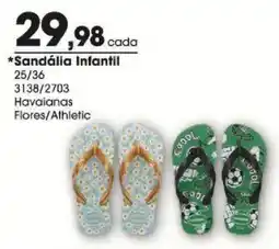 Zaffari Sandália infantil oferta