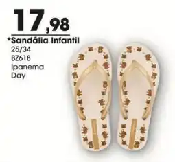 Zaffari Sandália infantil oferta