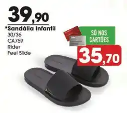Zaffari Sandália infantil oferta