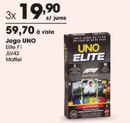 Zaffari Jogo uno elite f1 oferta
