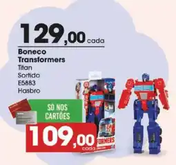Zaffari Boneco Transformers Titan Sortido oferta