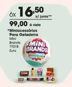 Zaffari Mini acessórios para geladeira oferta