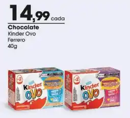Zaffari Chocolate Kinder Ovo oferta