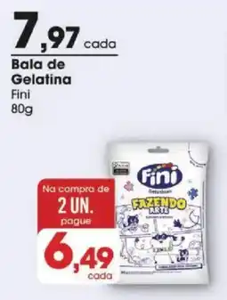 Zaffari Bala de Gelatina Fini oferta