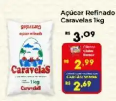Semar Supermercado Açúcar refinado caravelas oferta