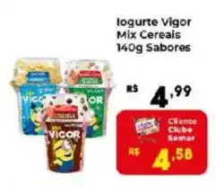 Semar Supermercado Iogurte Vigor Mix Cereais oferta