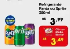 Semar Supermercado Refrigerante Fanta ou Sprite oferta