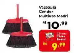 Semar Supermercado Vassoura Condor Multiuso Madri oferta