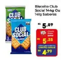 Semar Supermercado Biscoito club social oferta