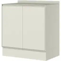 Benoit Balcão de Cozinha Henn Fineze 2 Portas com Tampo MDF 84,5 x 80 x 51cm oferta
