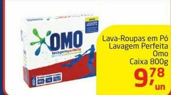 Tenda Atacado Lava-roupas em pó lavagem perfeita omo caixa 800g oferta