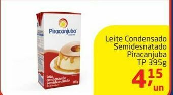 Tenda Atacado Leite condensado semidesnatado piracanjuba  tp 395g oferta