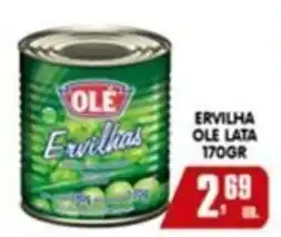 Higa's Supermercado Ervilhas ole lata oferta